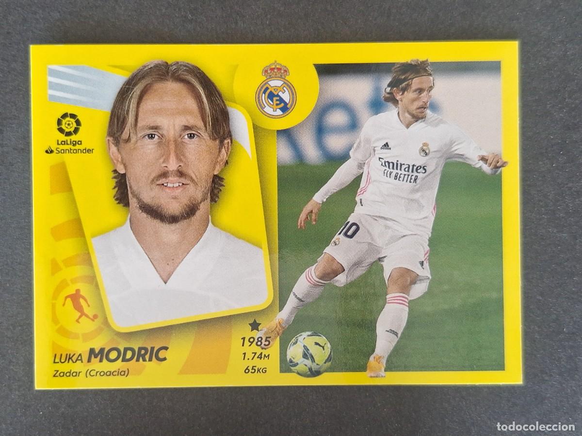 Figurine di Calcio: MODRIC REAL MADRID LIGA ESTE 2021 2022 21 22 NUNCA PEGADO SIN PEGAR