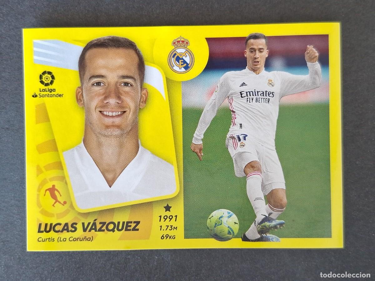 Figurine di Calcio: LUCAS VAZQUEZ REAL MADRID LIGA ESTE 2021 2022 21 22 NUNCA PEGADO SIN PEGAR