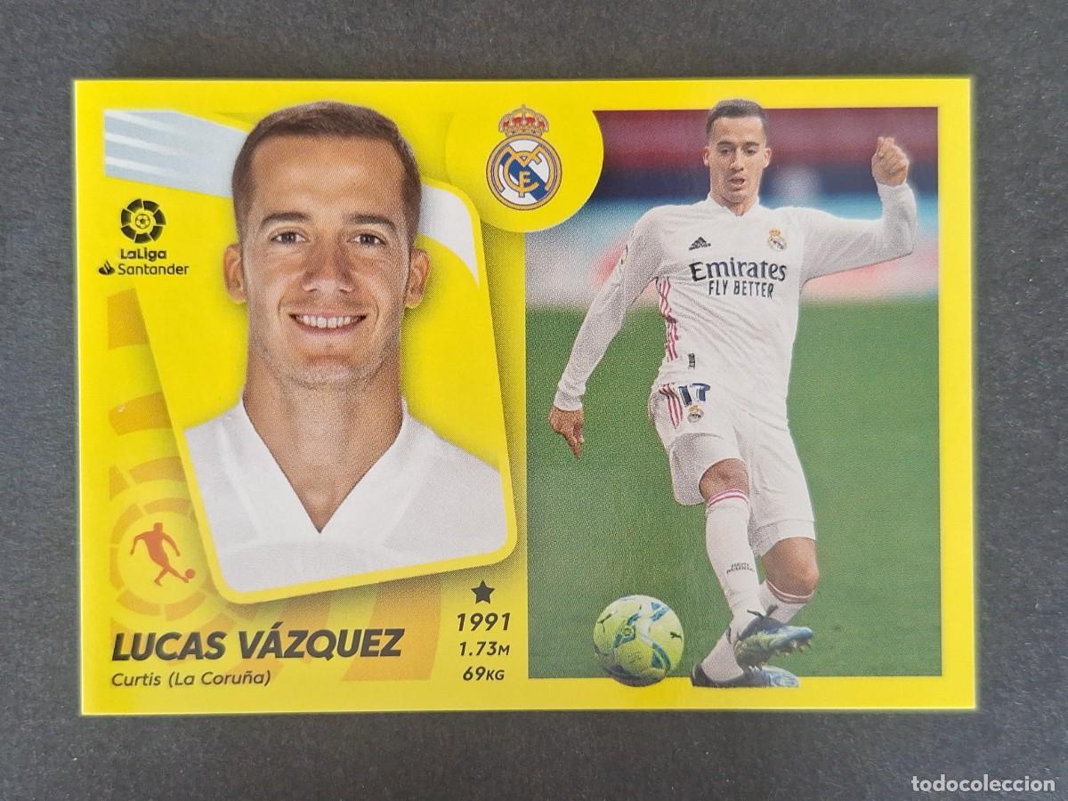 Figurine di Calcio: LUCAS VAZQUEZ REAL MADRID LIGA ESTE 2021 2022 21 22 NUNCA PEGADO SIN PEGAR