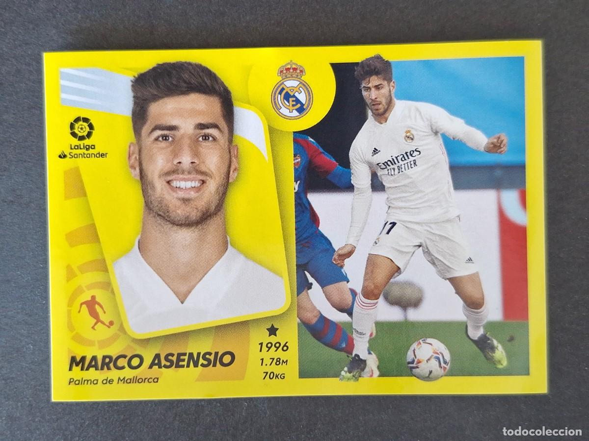 Figurine di Calcio: MARCO ASENSIO REAL MADRID LIGA ESTE 2021 2022 21 22 NUNCA PEGADO SIN PEGAR