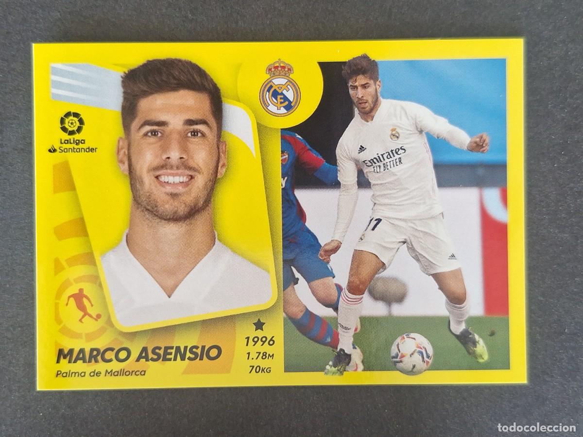 Figurine di Calcio: MARCO ASENSIO REAL MADRID LIGA ESTE 2021 2022 21 22 NUNCA PEGADO SIN PEGAR