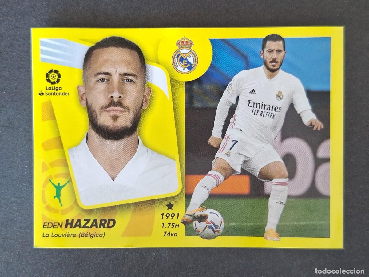 Figurine di Calcio: HAZARD REAL MADRID LIGA ESTE 2021 2022 21 22 NUNCA PEGADO SIN PEGAR