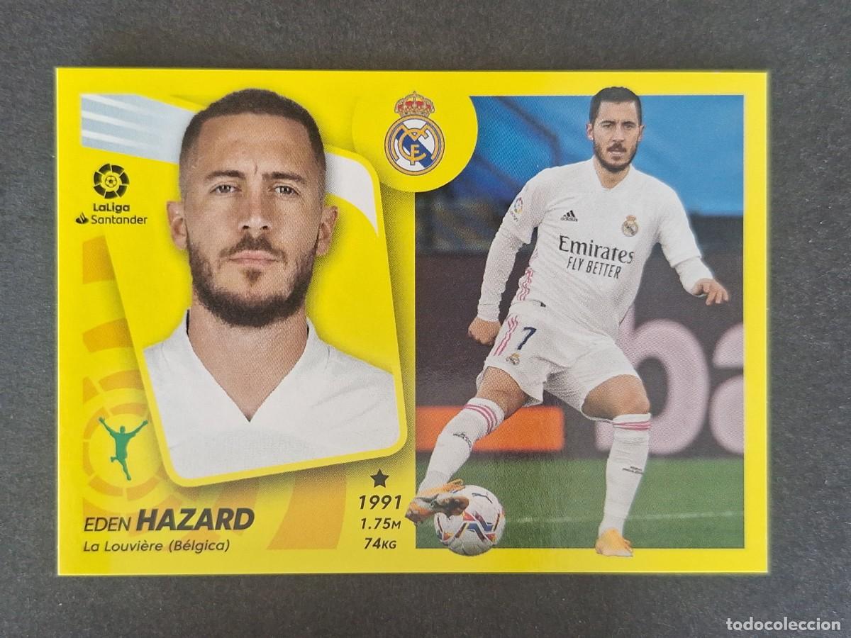 Figurine di Calcio: HAZARD REAL MADRID LIGA ESTE 2021 2022 21 22 NUNCA PEGADO SIN PEGAR