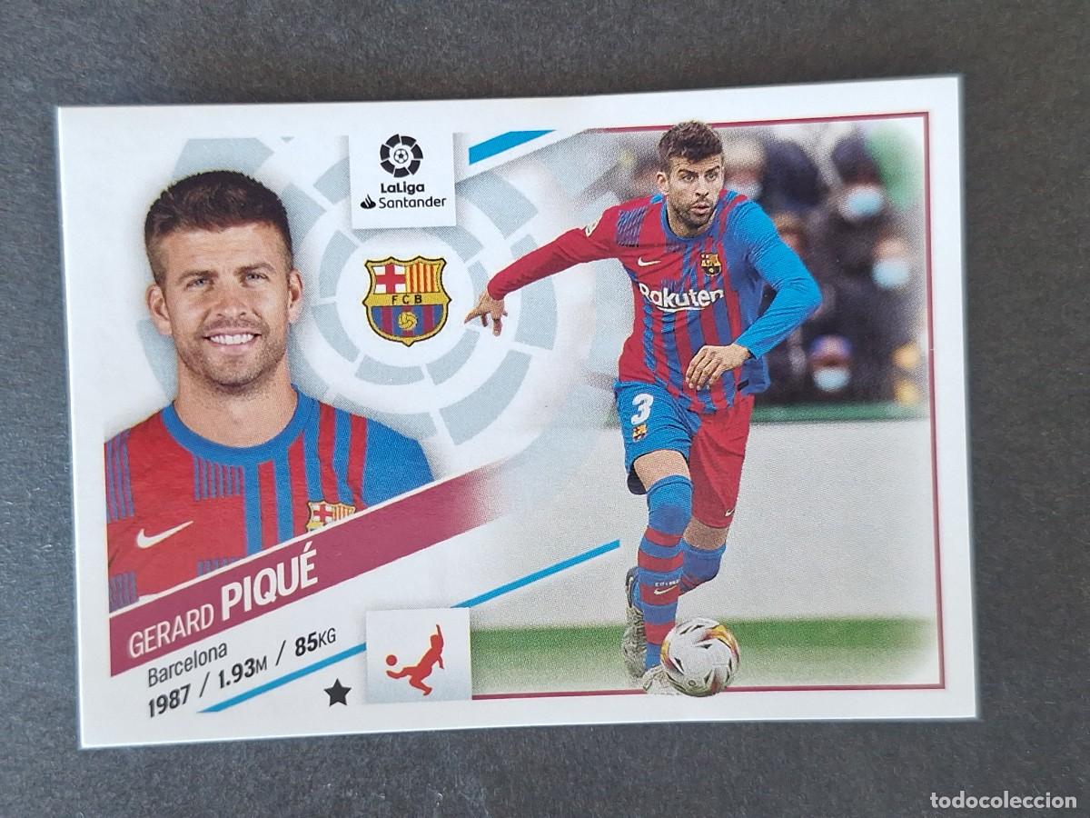 Figurine di Calcio: PIQUE F. C. BARCELONA LIGA ESTE 2022 2023 22 23 NUNCA PEGADO SIN PEGAR
