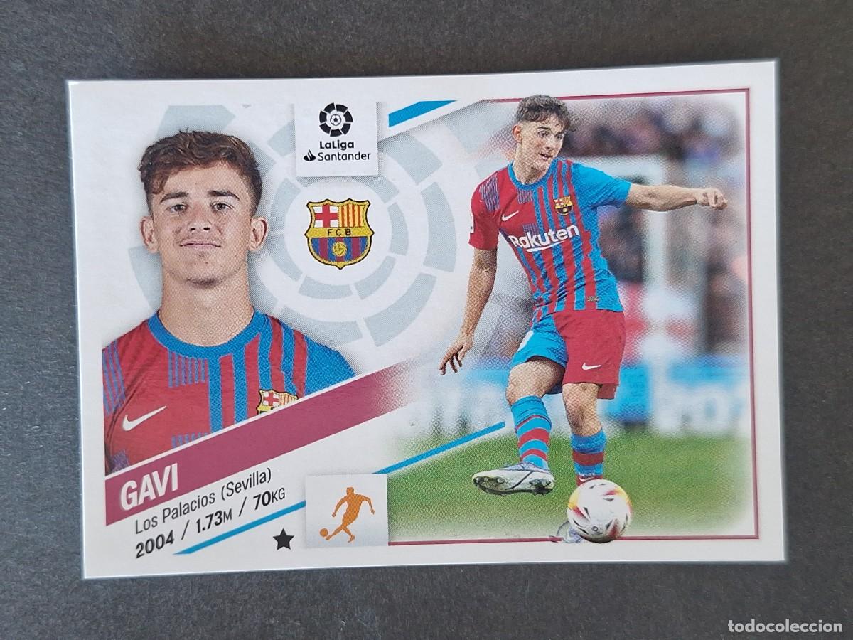 Cromos de f&uacute;tbol: GAVI F. C. BARCELONA LIGA ESTE 2022 2023 22 23 NUNCA PEGADO SIN PEGAR