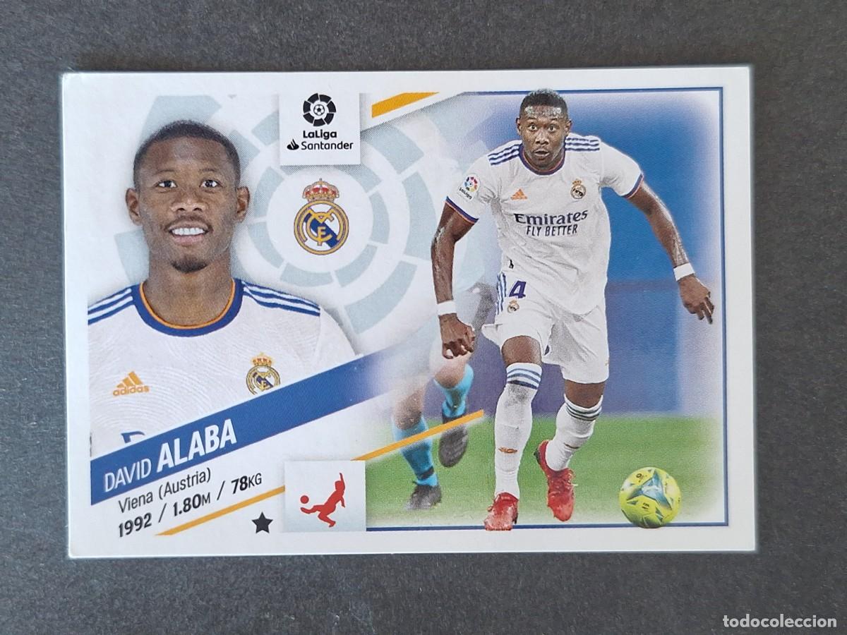 Cromos de f&uacute;tbol: ALABA REAL MADRID LIGA ESTE 2022 2023 22 23 NUNCA PEGADO SIN PEGAR