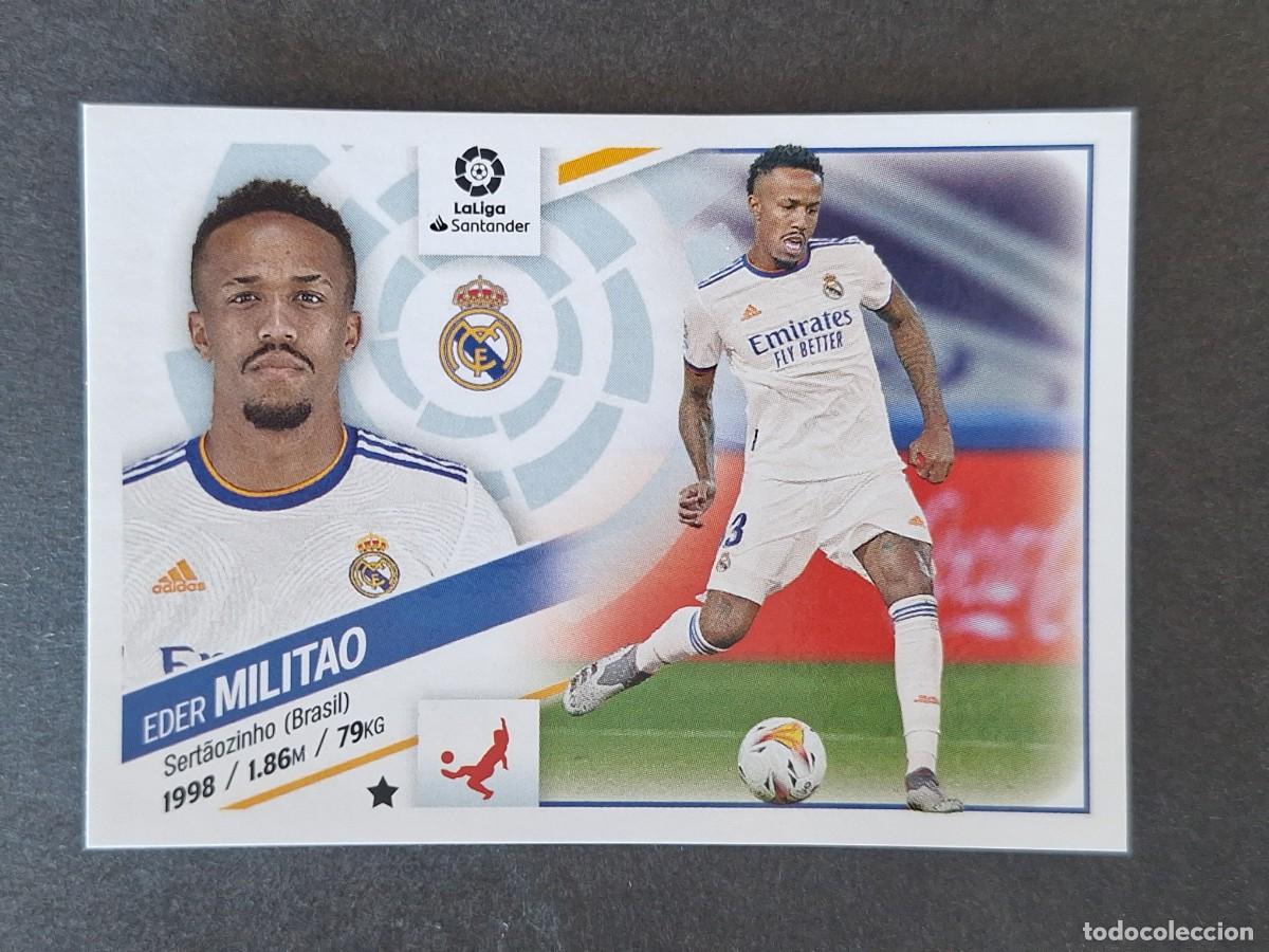 Cromos de f&uacute;tbol: MILITAO REAL MADRID LIGA ESTE 2022 2023 22 23 NUNCA PEGADO SIN PEGAR