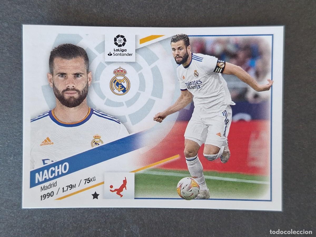 Cromos de f&uacute;tbol: NACHO REAL MADRID LIGA ESTE 2022 2023 22 23 NUNCA PEGADO SIN PEGAR
