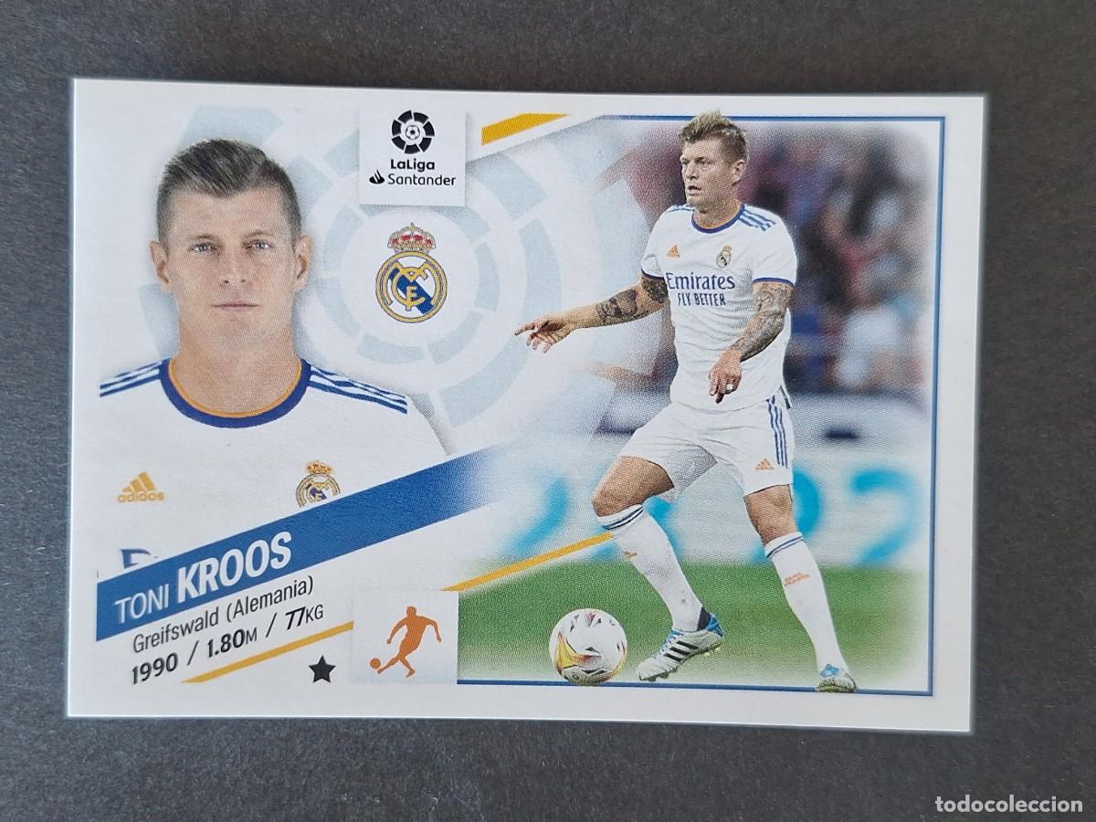 Cromos de f&uacute;tbol: KROOS REAL MADRID LIGA ESTE 2022 2023 22 23 NUNCA PEGADO SIN PEGAR