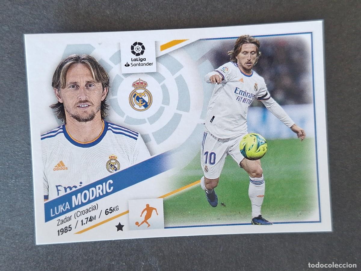 Cromos de f&uacute;tbol: MODRIC REAL MADRID LIGA ESTE 2022 2023 22 23 NUNCA PEGADO SIN PEGAR