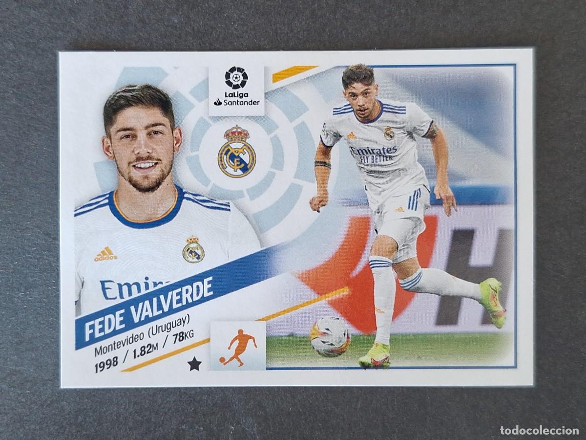 Cromos de f&uacute;tbol: FEDE VALVERDE REAL MADRID LIGA ESTE 2022 2023 22 23 NUNCA PEGADO SIN PEGAR