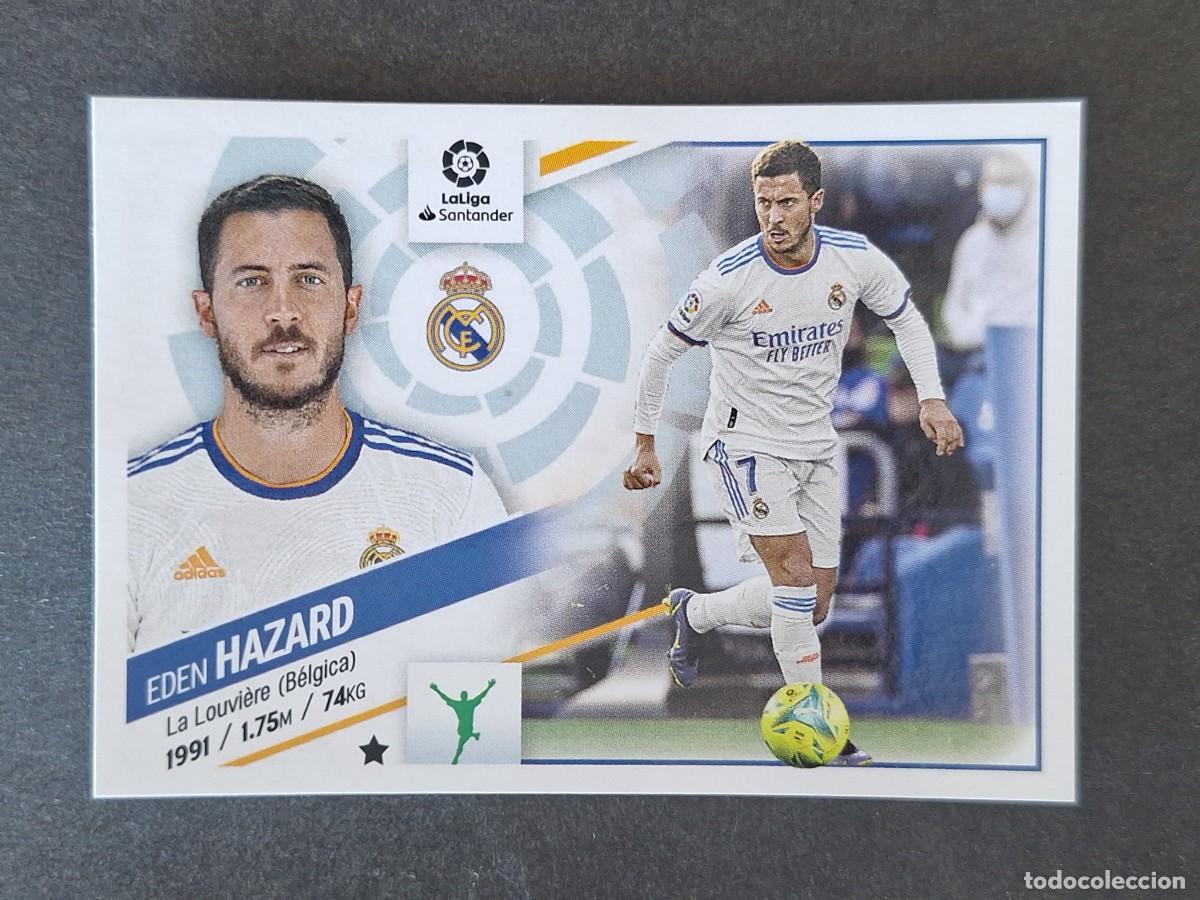 Cromos de f&uacute;tbol: HAZARD REAL MADRID LIGA ESTE 2022 2023 22 23 NUNCA PEGADO SIN PEGAR