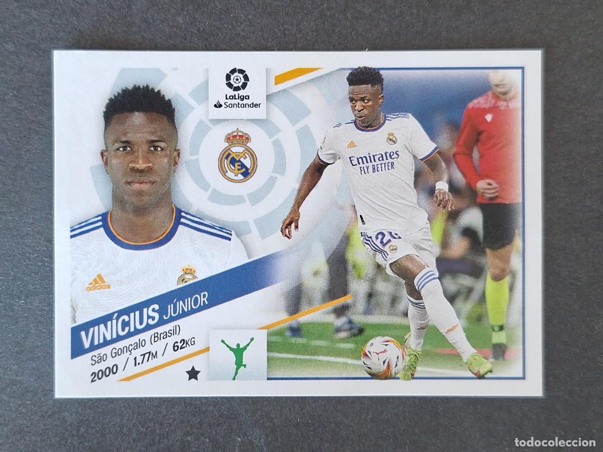 Cromos de f&uacute;tbol: VINICIUS REAL MADRID LIGA ESTE 2022 2023 22 23 NUNCA PEGADO SIN PEGAR