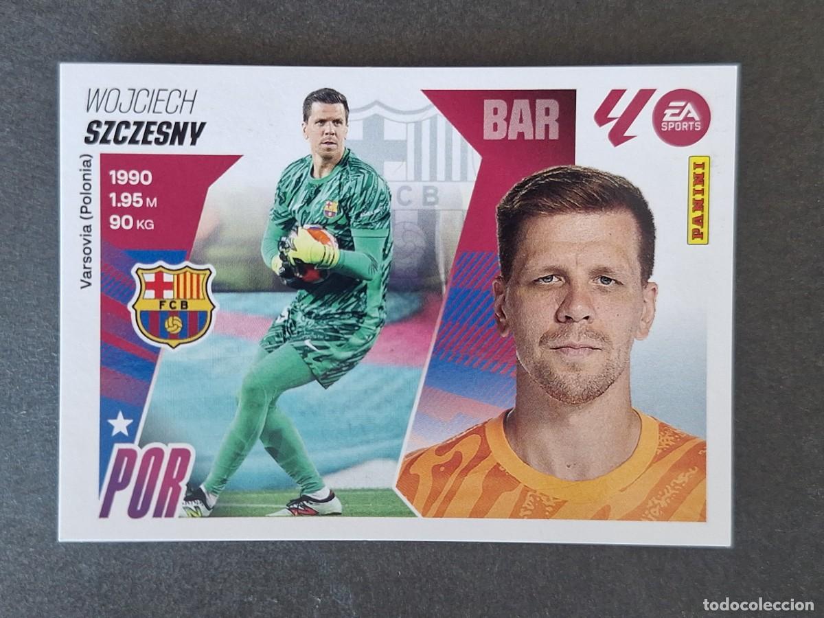 Cromos de f&uacute;tbol: SZCZESNY F. C. BARCELONA LIGA ESTE 2025 2026 25 26 NUNCA PEGADO SIN PEGAR
