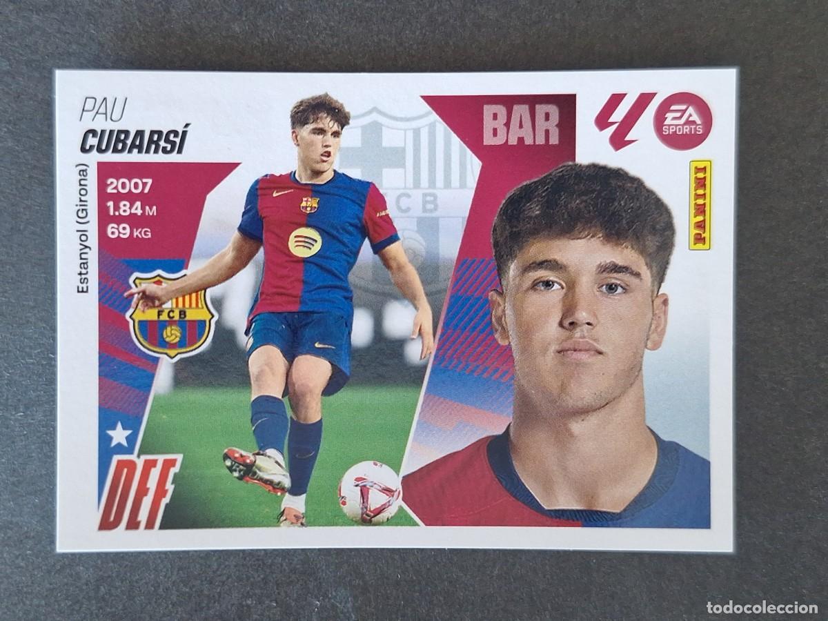 Cromos de f&uacute;tbol: CUBARSI F. C. BARCELONA LIGA ESTE 2025 2026 25 26 NUNCA PEGADO SIN PEGAR