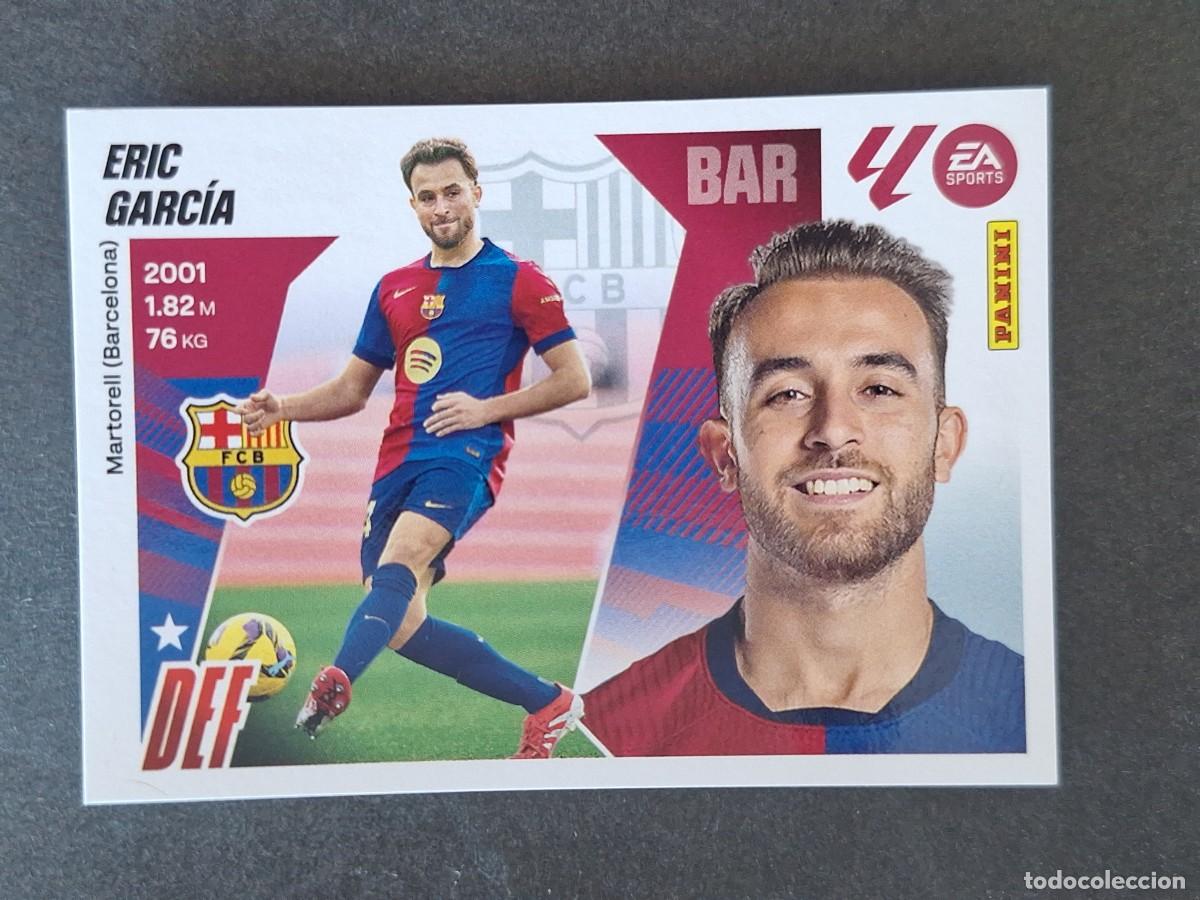 Cromos de f&uacute;tbol: ERIC GARCIA F. C. BARCELONA LIGA ESTE 2025 2026 25 26 NUNCA PEGADO SIN PEGAR