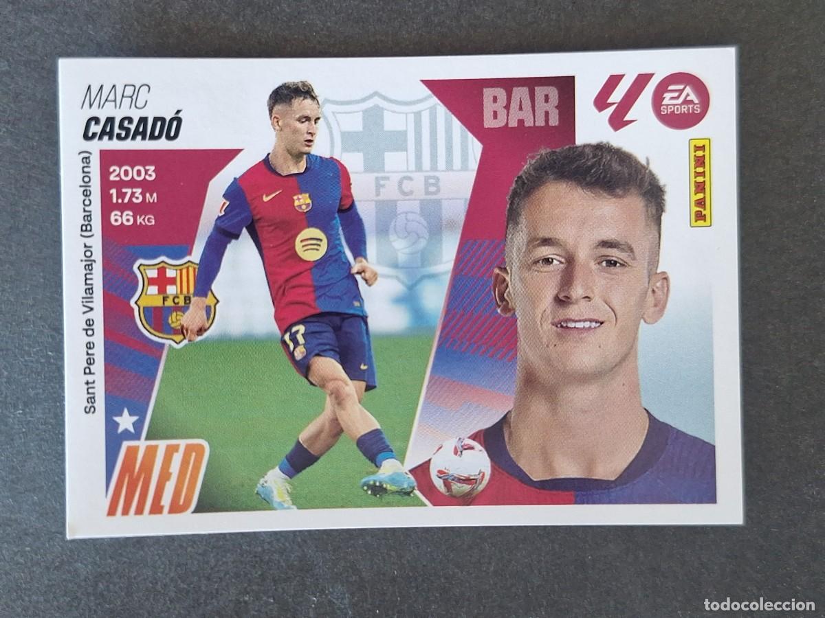 Cromos de f&uacute;tbol: CASADO F. C. BARCELONA LIGA ESTE 2025 2026 25 26 NUNCA PEGADO SIN PEGAR