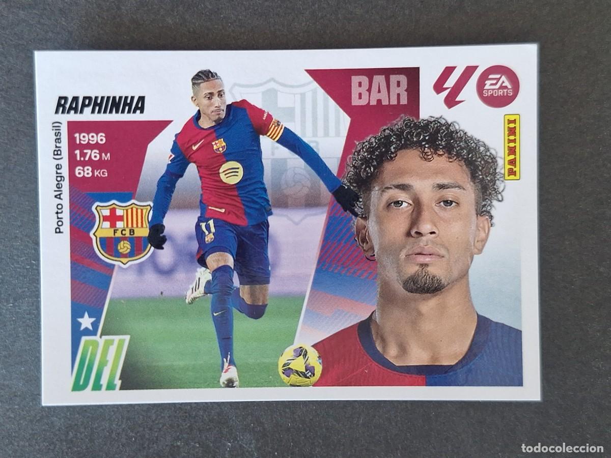 Cartes &agrave; collectionner de Football: RAPHINHA F. C. BARCELONA LIGA ESTE 2025 2026 25 26 NUNCA PEGADO SIN PEGAR