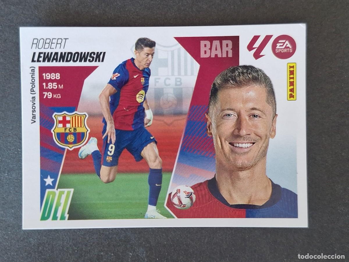 Cartes &agrave; collectionner de Football: LEWANDOWSKI F. C. BARCELONA LIGA ESTE 2025 2026 25 26 NUNCA PEGADO SIN PEGAR