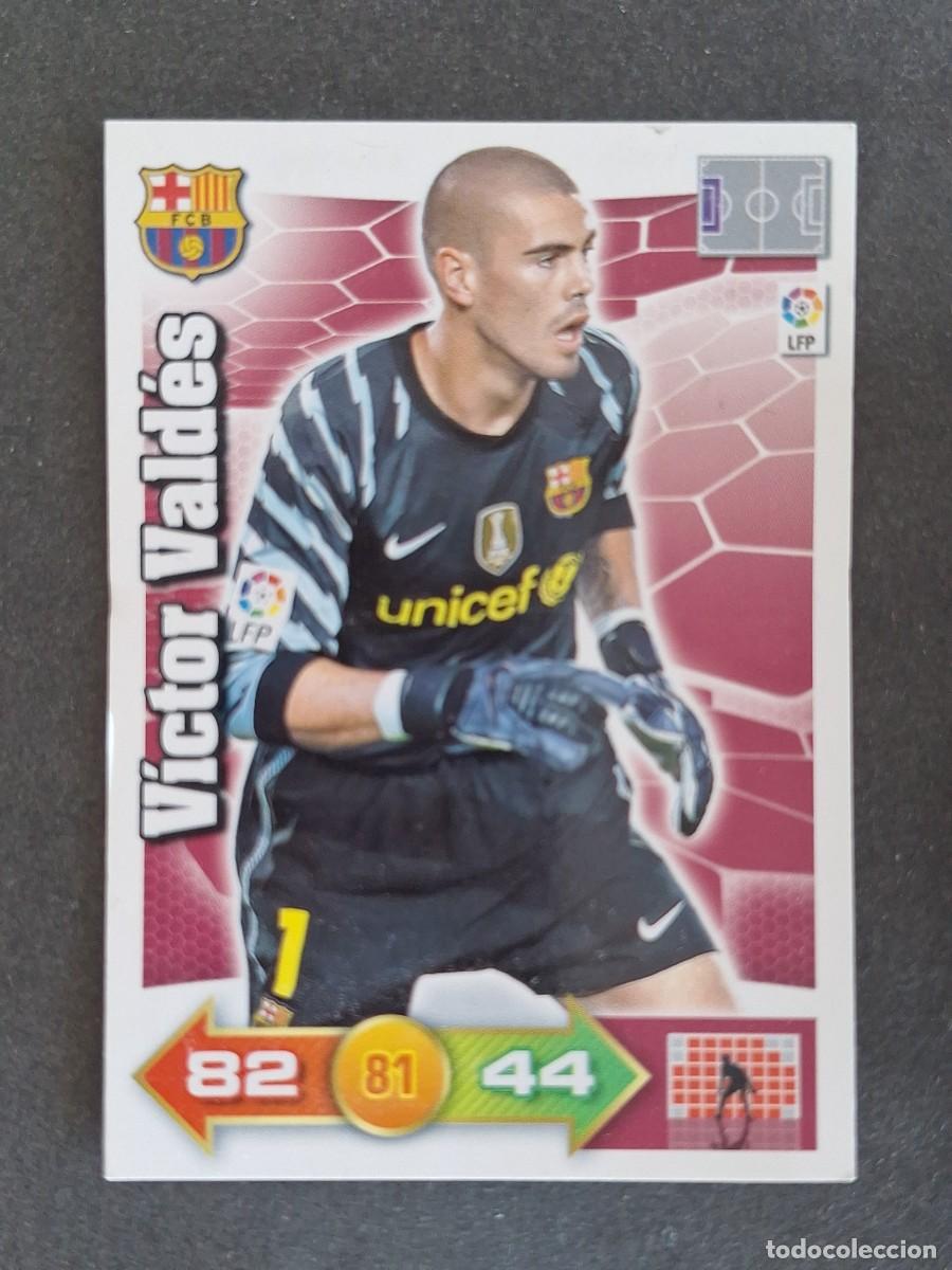 Figurine di Calcio: VICTOR VALDES F. C. BARCELONA PANINI ADRENALYN XL 2010 2011 10 11