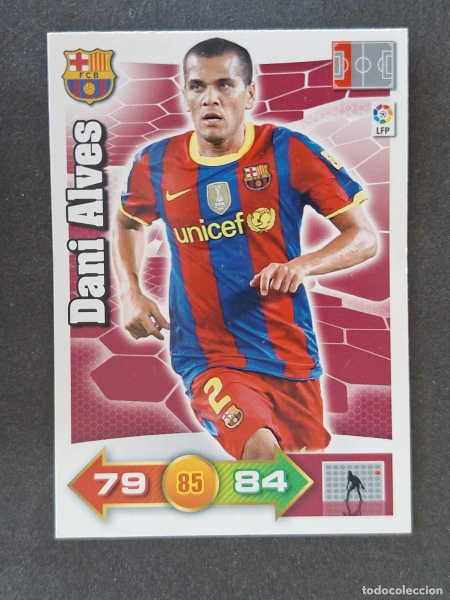Figurine di Calcio: DANI ALVES F. C. BARCELONA PANINI ADRENALYN XL 2010 2011 10 11