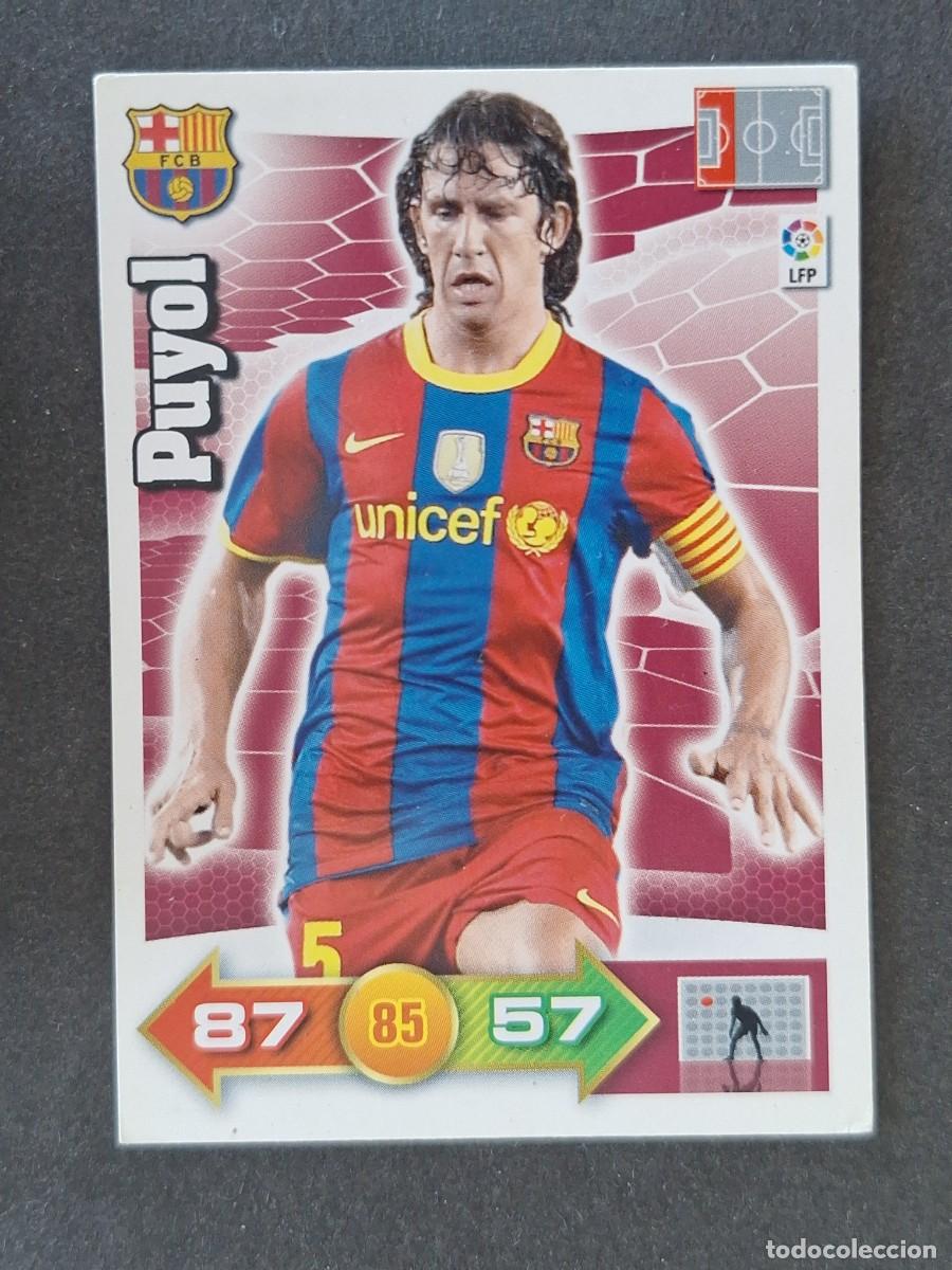 Figurine di Calcio: PUYOL F. C. BARCELONA PANINI ADRENALYN XL 2010 2011 10 11