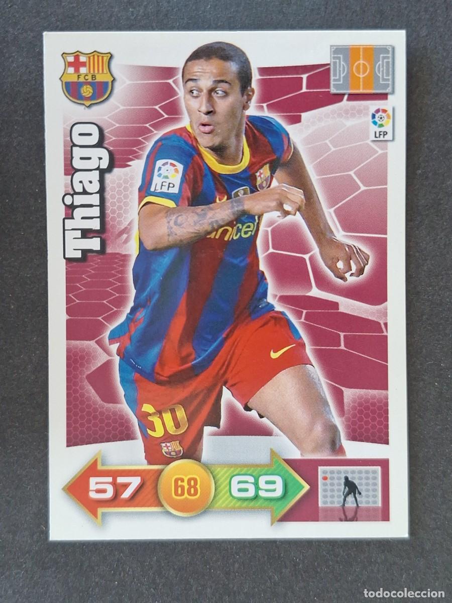 Figurine di Calcio: THIAGO F. C. BARCELONA PANINI ADRENALYN XL 2010 2011 10 11