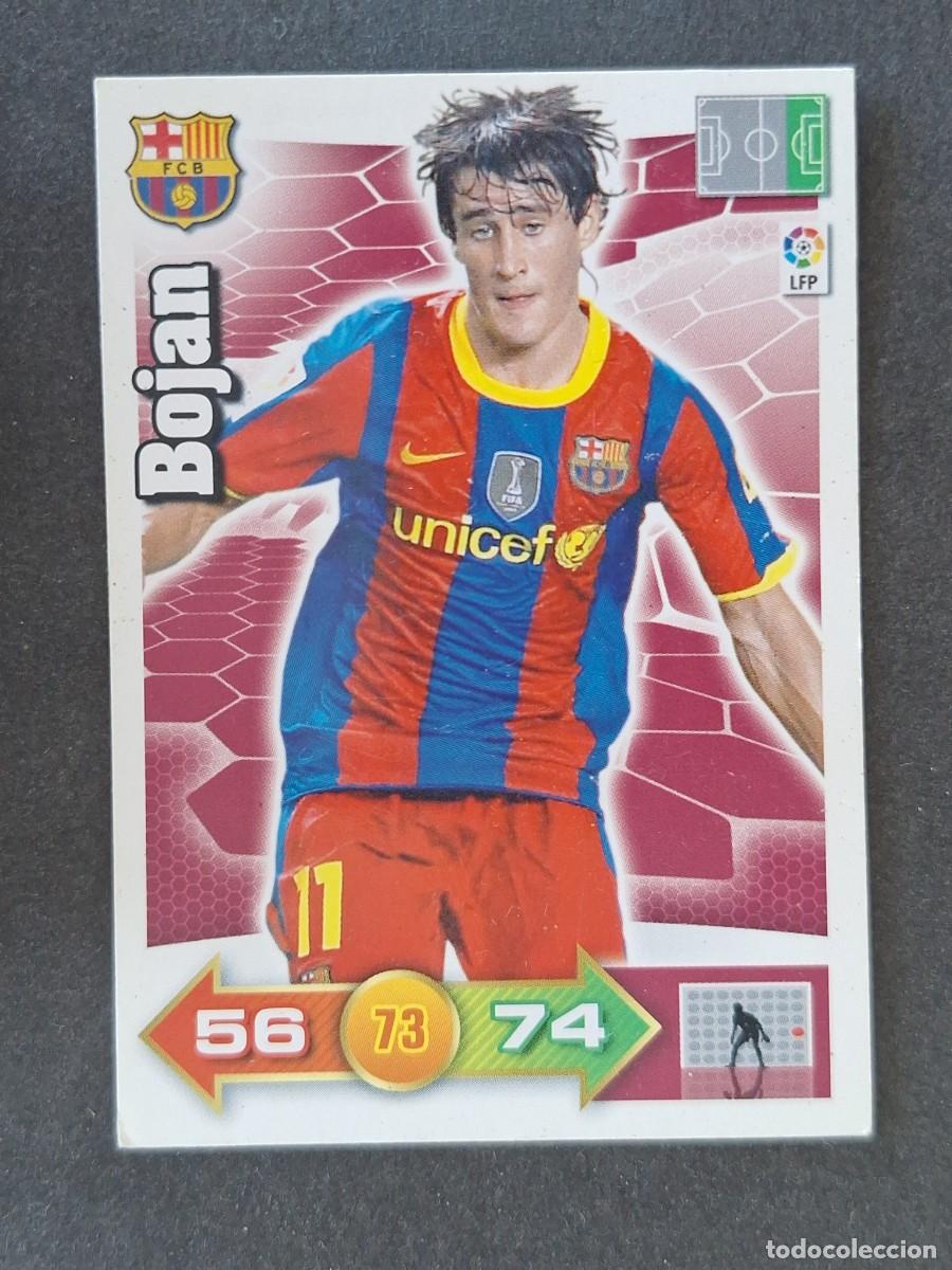 Cromos de f&uacute;tbol: BOJAN F. C. BARCELONA PANINI ADRENALYN XL 2010 2011 10 11