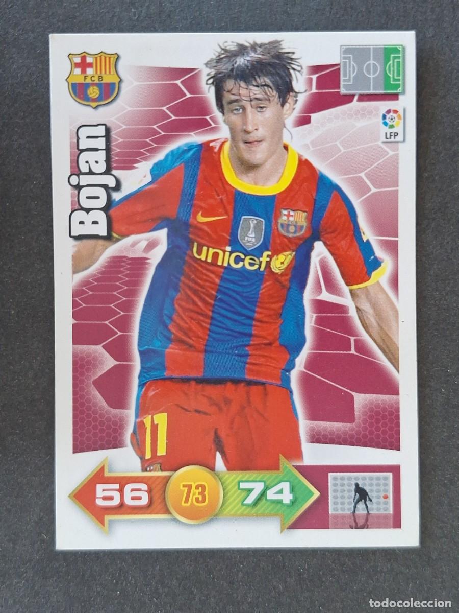 Cromos de f&uacute;tbol: BOJAN F. C. BARCELONA PANINI ADRENALYN XL 2010 2011 10 11