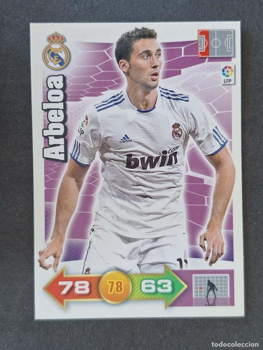 Cromos de f&uacute;tbol: ARBELOA REAL MADRID PANINI ADRENALYN XL 2010 2011 10 11