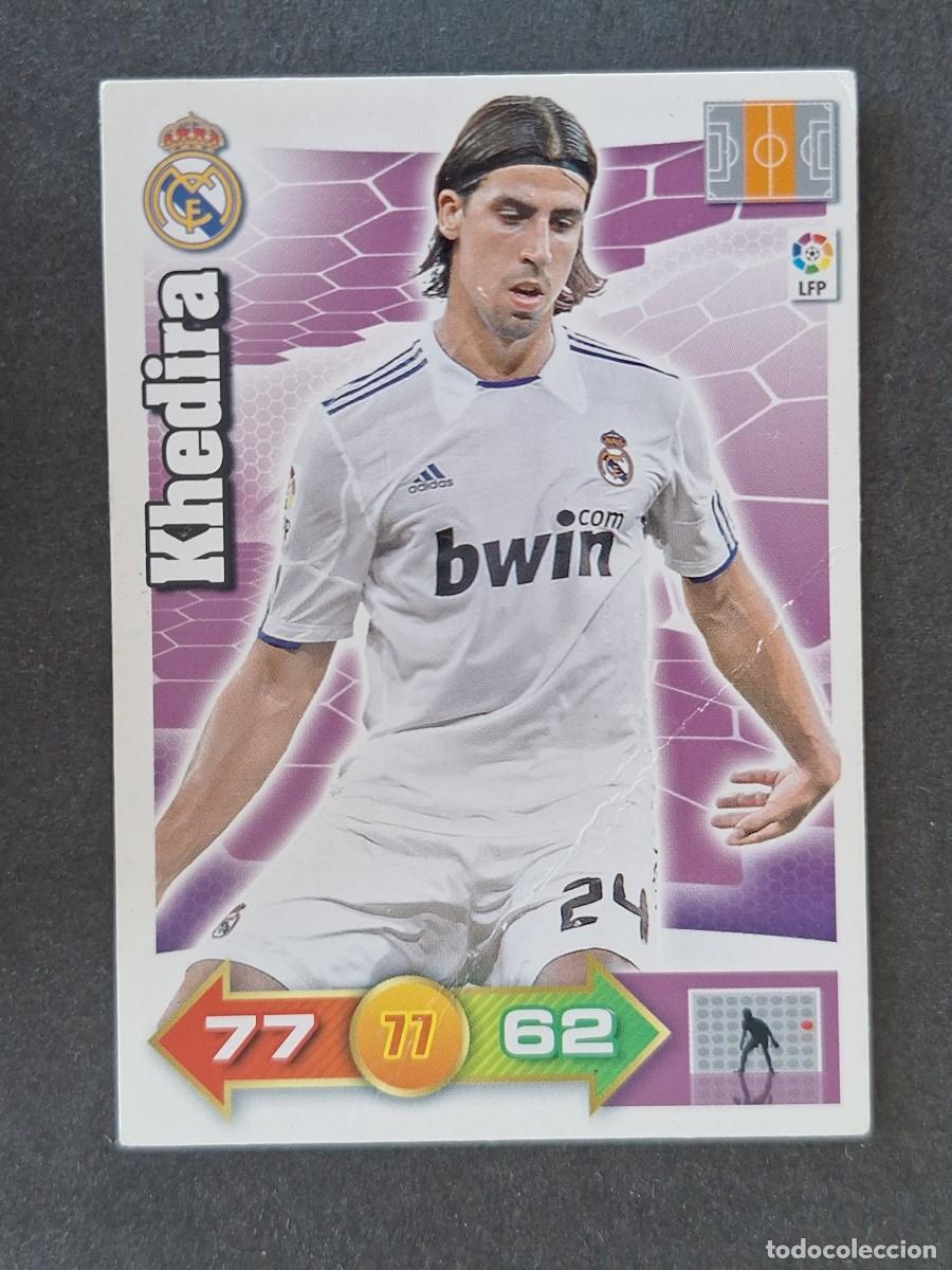 Cromos de f&uacute;tbol: KHEDIRA REAL MADRID PANINI ADRENALYN XL 2010 2011 10 11