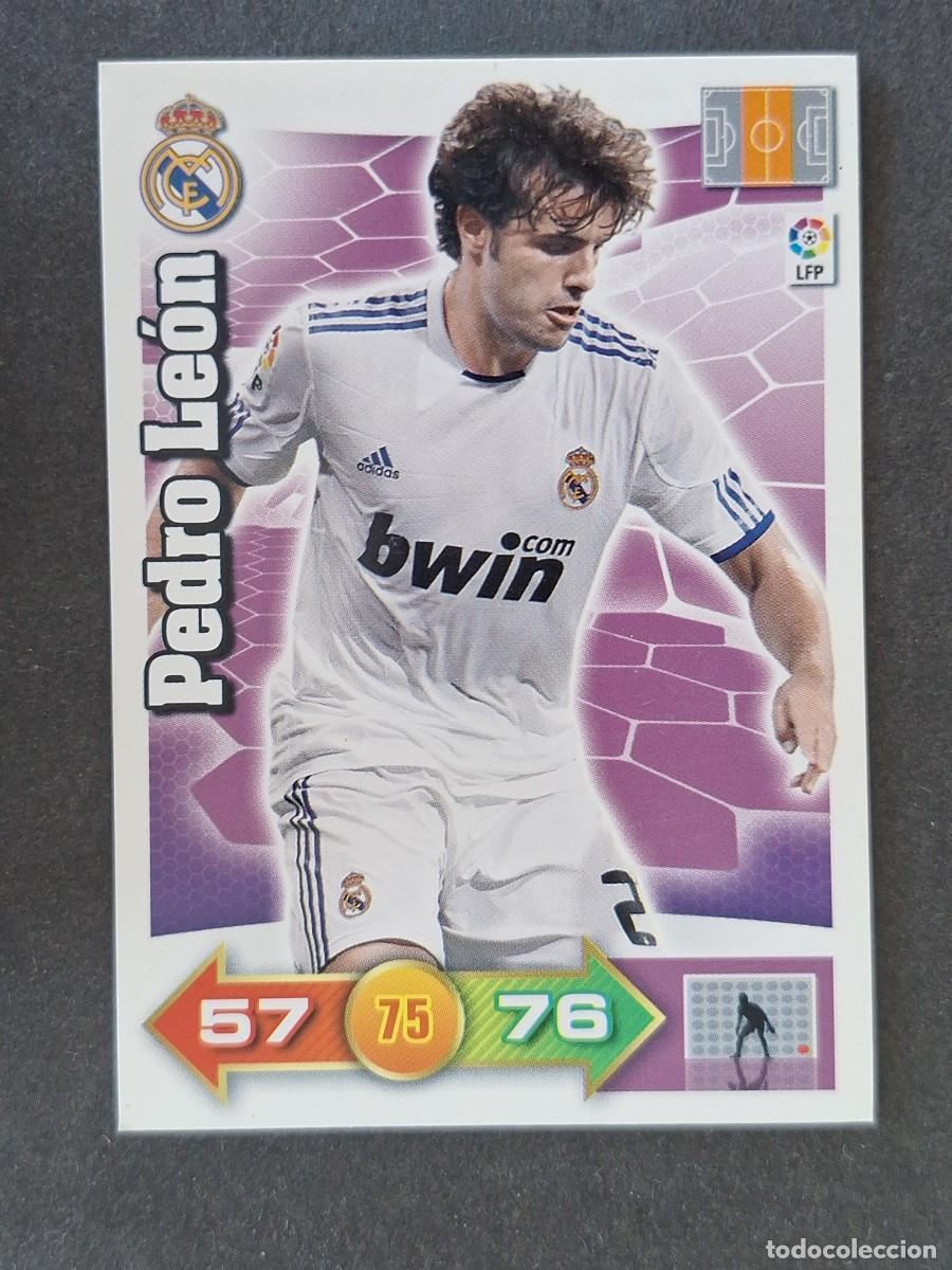 Cromos de f&uacute;tbol: PEDRO LEON REAL MADRID PANINI ADRENALYN XL 2010 2011 10 11