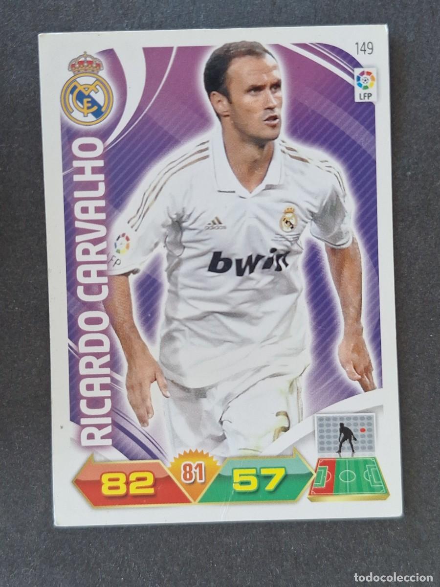 Cromos de f&uacute;tbol: RICARDO CARVALHO REAL MADRID 149 PANINI ADRENALYN XL 2011 2012 11 12