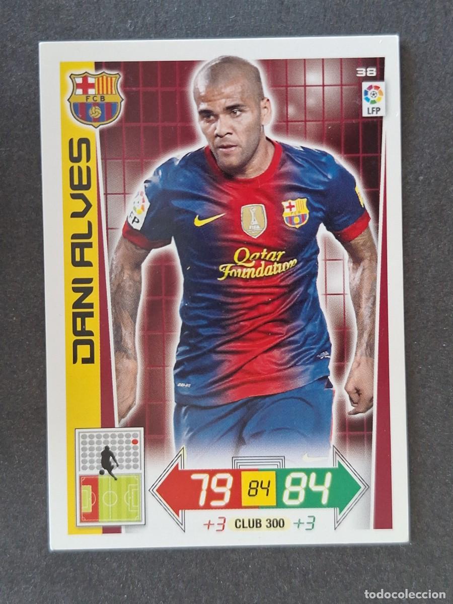 Cartes &agrave; collectionner de Football: DANI ALVES F. C. BARCELONA 38 PANINI ADRENALYN XL 2012 2013 12 13