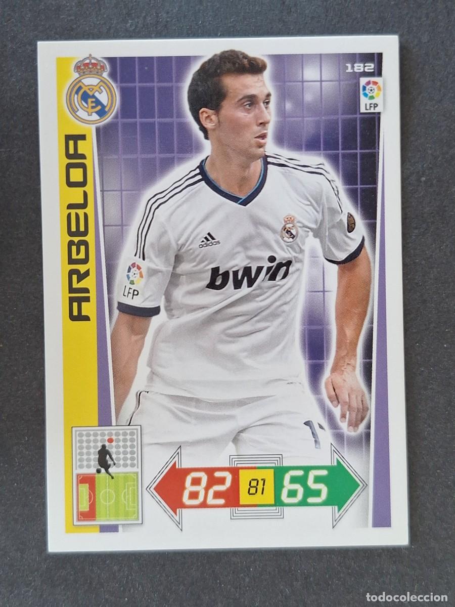 Cromos de f&uacute;tbol: ARBELOA REAL MADRID 182 PANINI ADRENALYN XL 2012 2013 12 13