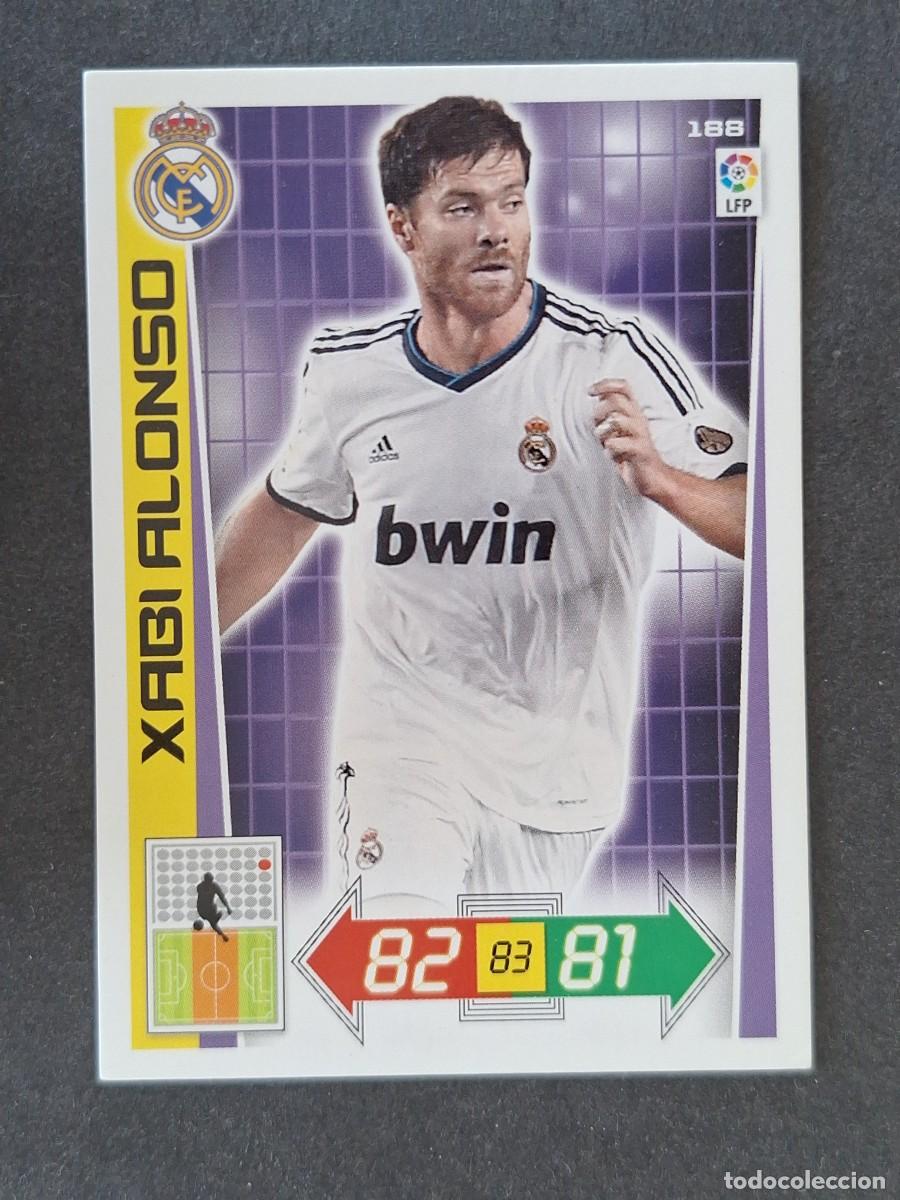 Cromos de f&uacute;tbol: XABI ALONSO REAL MADRID 188 PANINI ADRENALYN XL 2012 2013 12 13