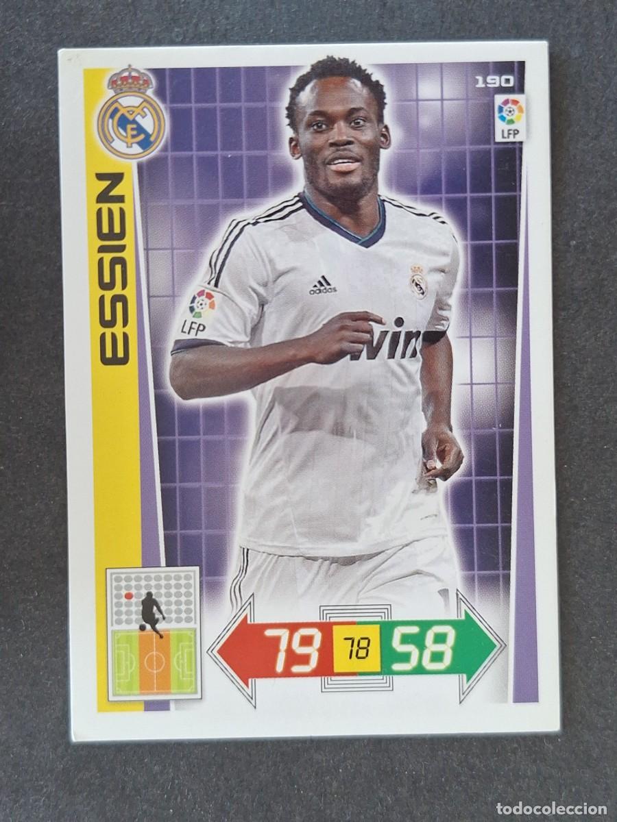 Cromos de f&uacute;tbol: ESSIEN REAL MADRID 190 PANINI ADRENALYN XL 2012 2013 12 13