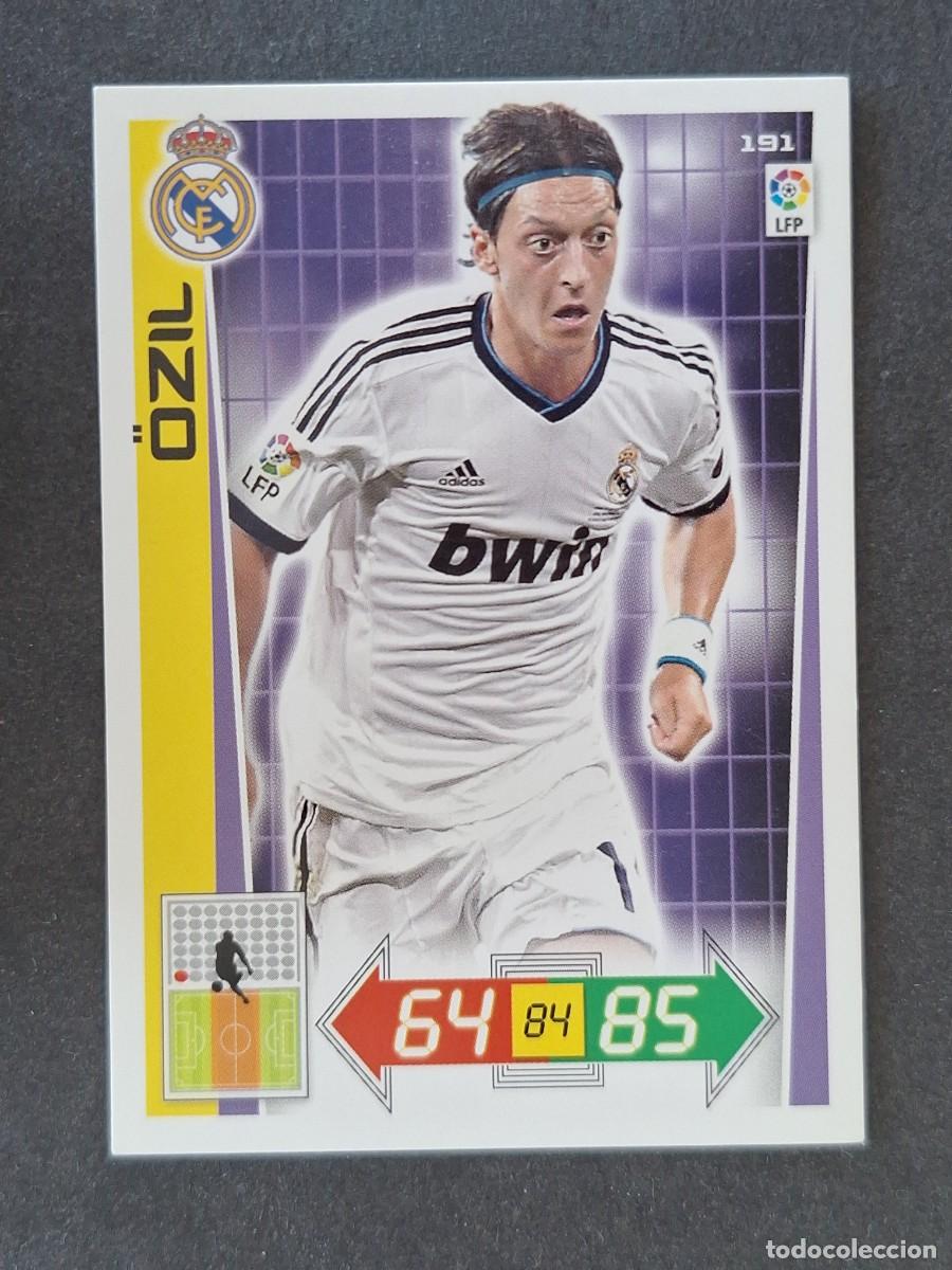 Cromos de f&uacute;tbol: &Ouml;ZIL REAL MADRID 191 PANINI ADRENALYN XL 2012 2013 12 13