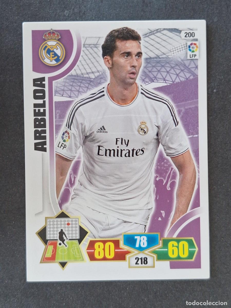 Cromos de f&uacute;tbol: ARBELOA REAL MADRID 200 PANINI ADRENALYN XL 2013 2014 13 14