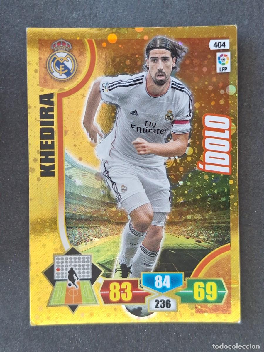 Cromos de f&uacute;tbol: KHEDIRA REAL MADRID IDOLO 404 PANINI ADRENALYN XL 2013 2014 13 14