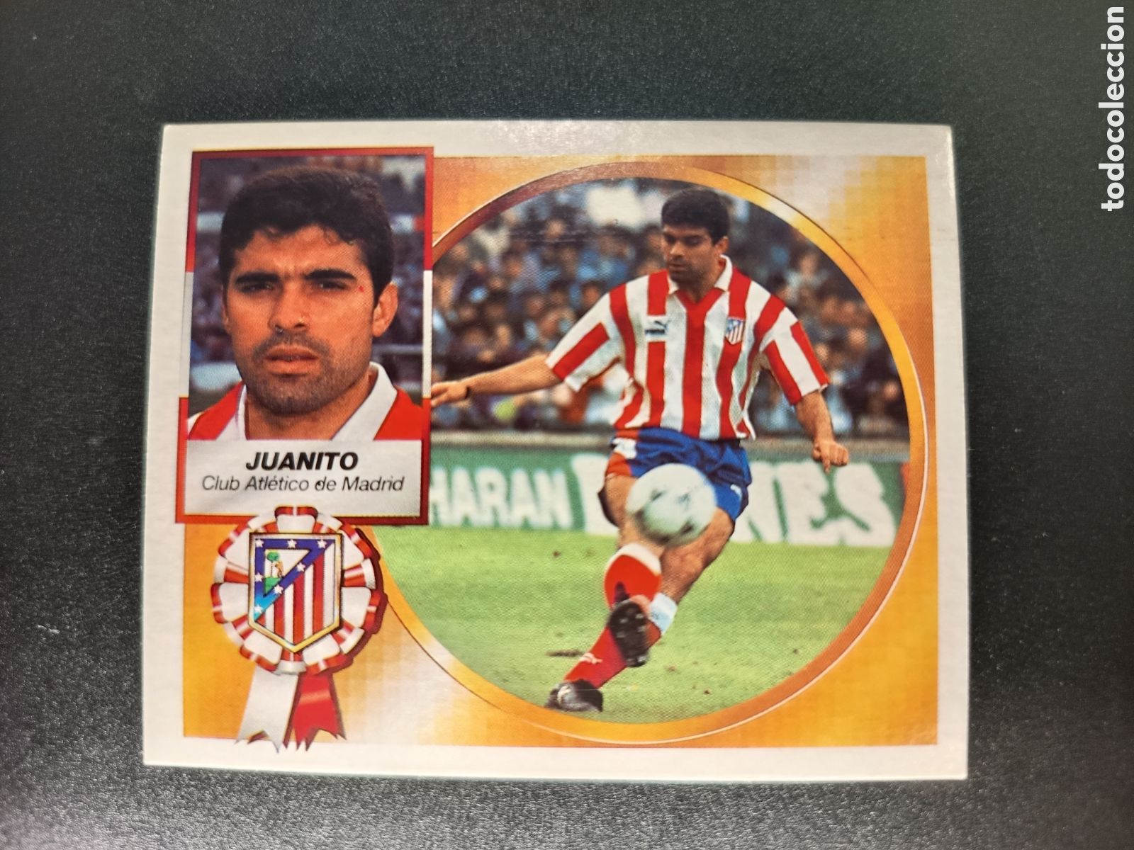 Figurine di Calcio: JUANITO ATL&Eacute;TICO MADRID LIGA 94-95 1994-95 1994 1995 EDICIONES ESTE BAJA SIN PEGAR