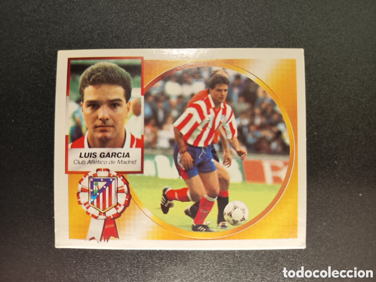 Figurine di Calcio: LUIS GARCIA ATL&Eacute;TICO MADRID LIGA 94-95 1994-95 1994 1995 EDICIONES ESTE BAJA SIN PEGAR