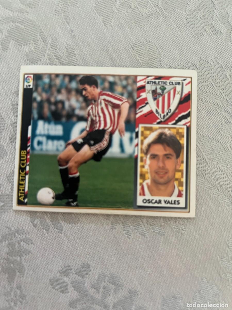 Cromos de f&uacute;tbol: &Oacute;SCAR VALES BILABO BAJA SIN PEGAR SIN PEGAR EDICIONES ESTE 97 98 1997 1998