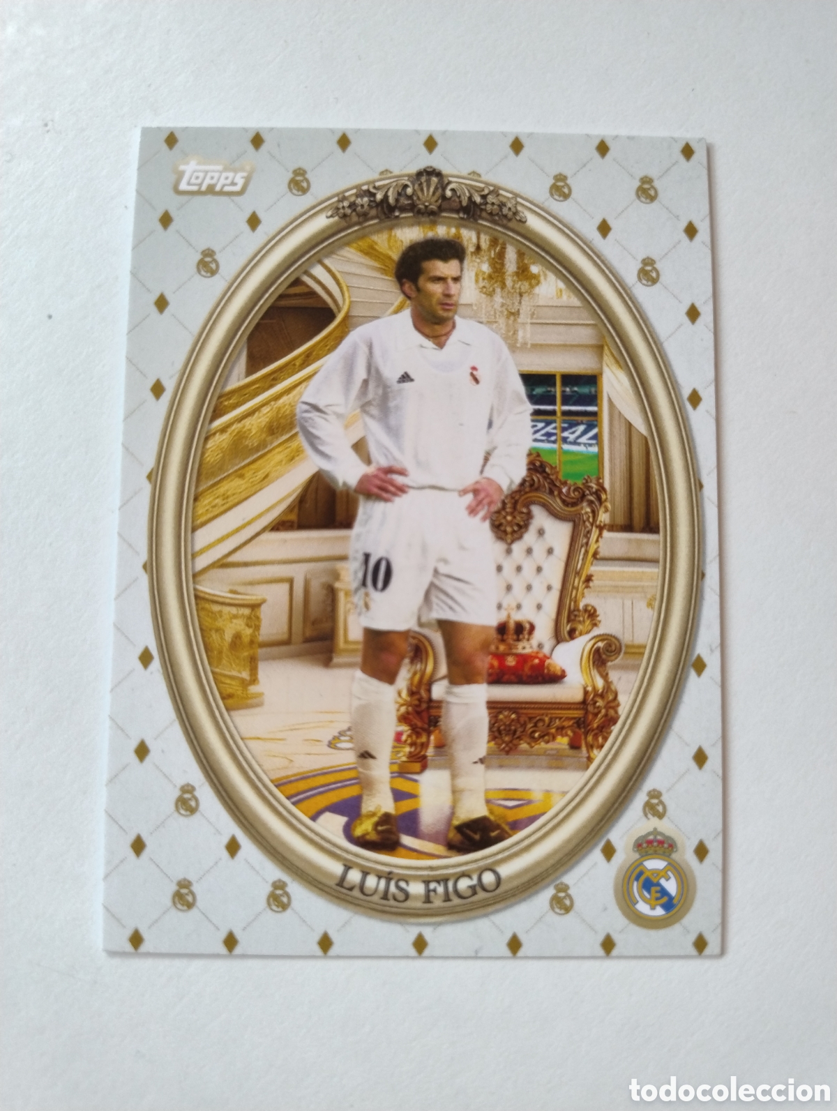 Cromos de f&uacute;tbol: 47 - Figo - Real Madrid - Topps Team Set 2025 - 2026