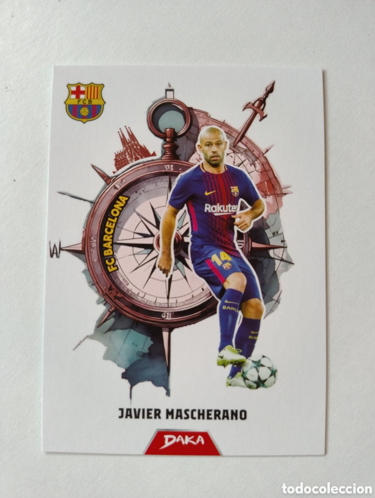 Cromos de f&uacute;tbol: CA 4 - Mascherano - Barcelona - Daka 2025 - 2026