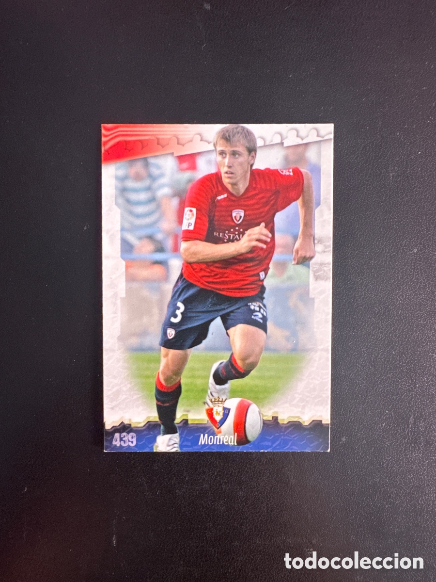 Cromos de Futebol: MONREAL OSASUNA NUMERO 439 MUNDICROMO 2008 LAS FICHAS DE LA LIGA 2009
