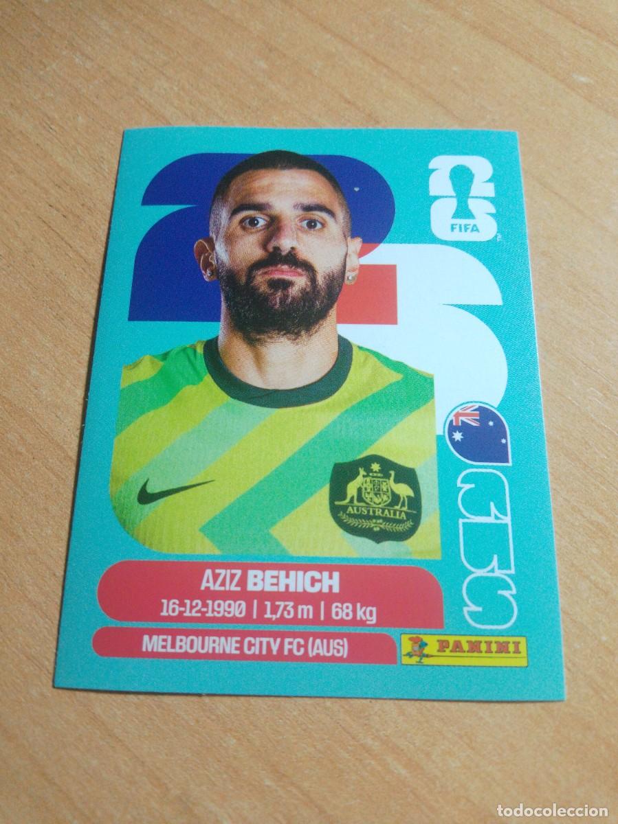 Cromos de f&uacute;tbol: BEHICH AUSTRALIA AUS 7 MUNDIAL FIFA WORLD CUP 2026 26 PANINI STICKERS NUEVO
