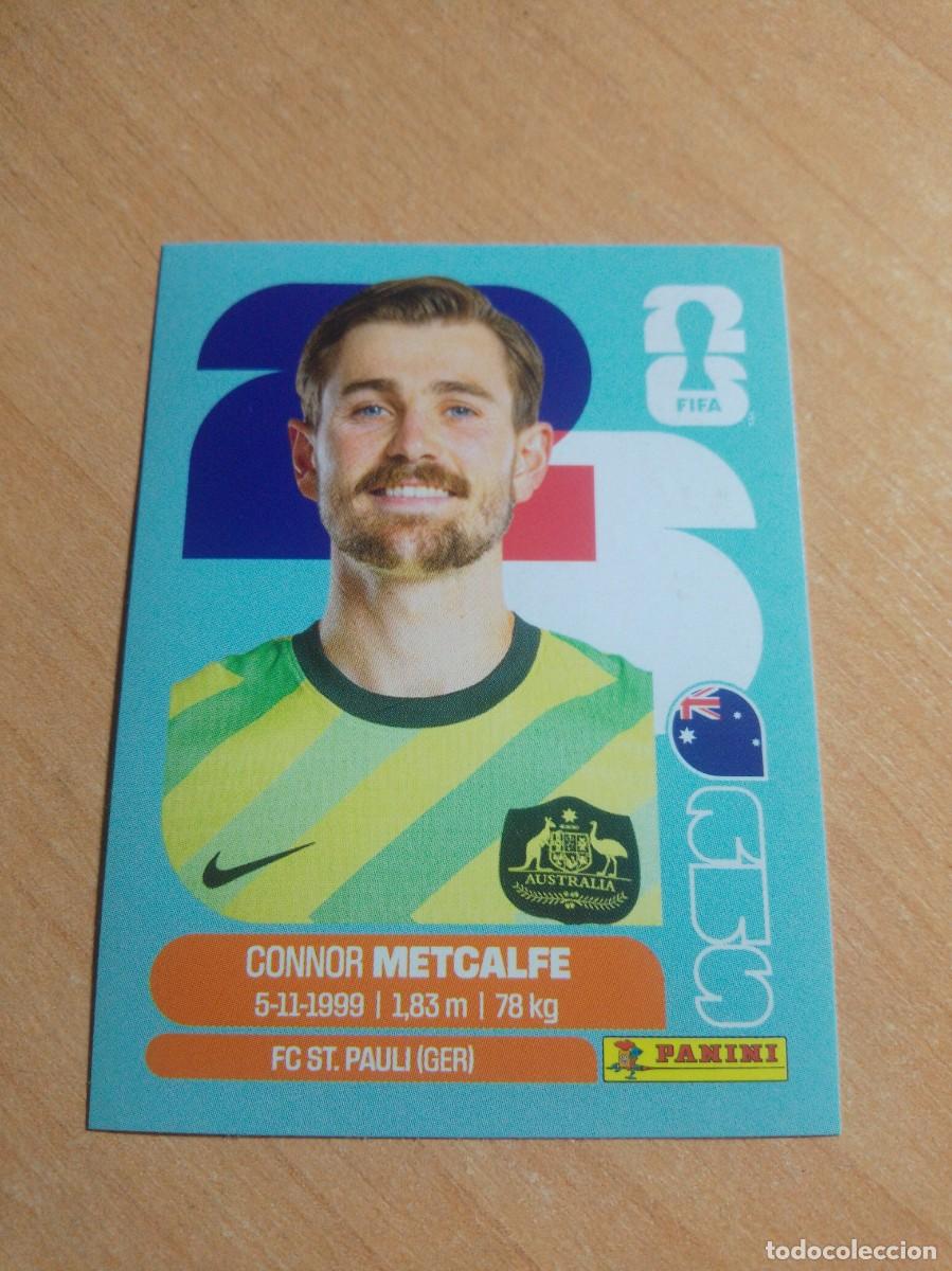 Fu&szlig;ball-Sticker: METCALFE AUS 15 AUSTRALIA MUNDIAL FIFA WORLD CUP 2026 26 PANINI STICKERS NUEVO