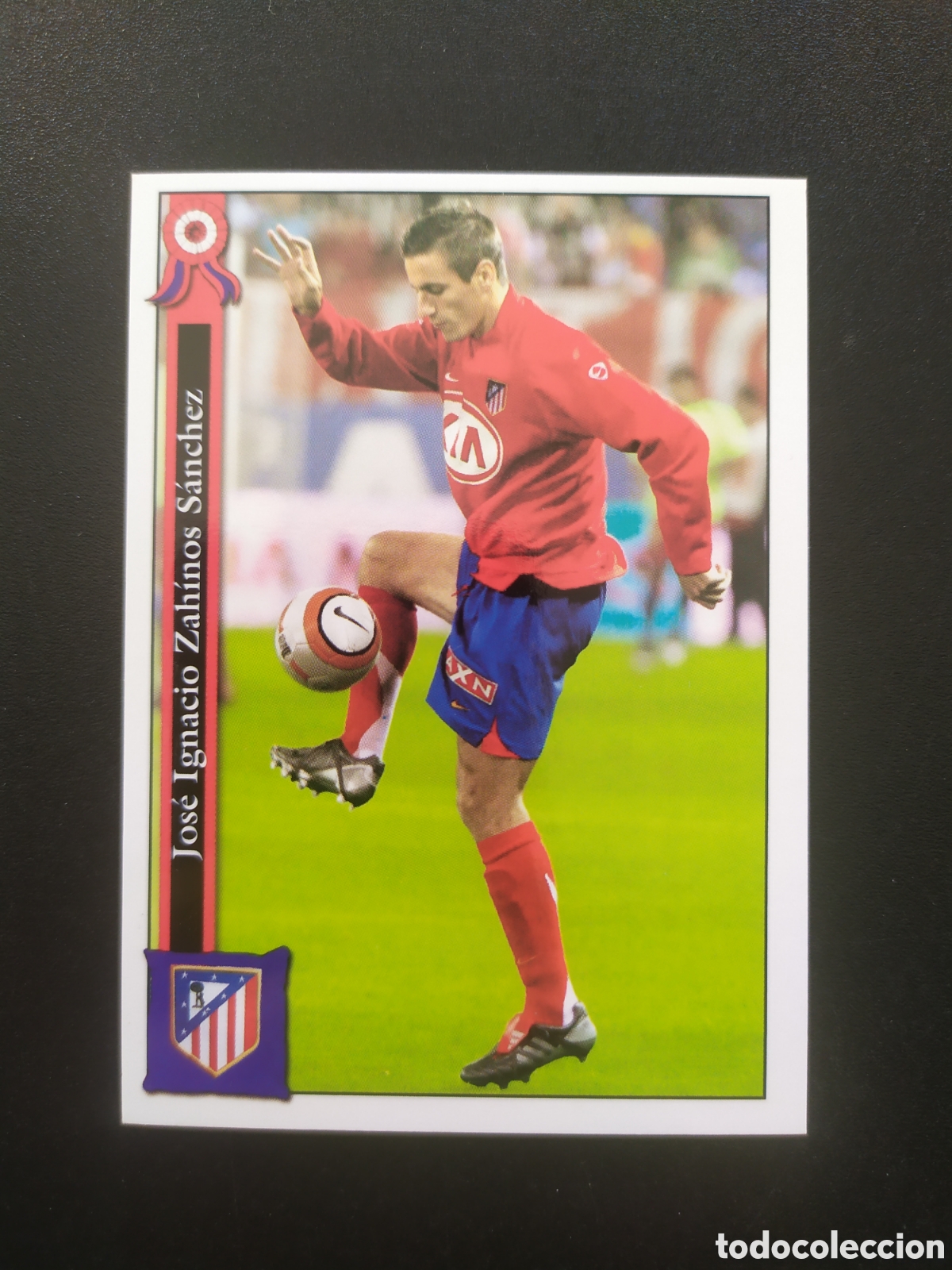 Cartes &agrave; collectionner de Football: Mundicromo fichas Liga 2005 2006 05 06 Zahinos n&deg; 282 Atl&eacute;tico Madrid