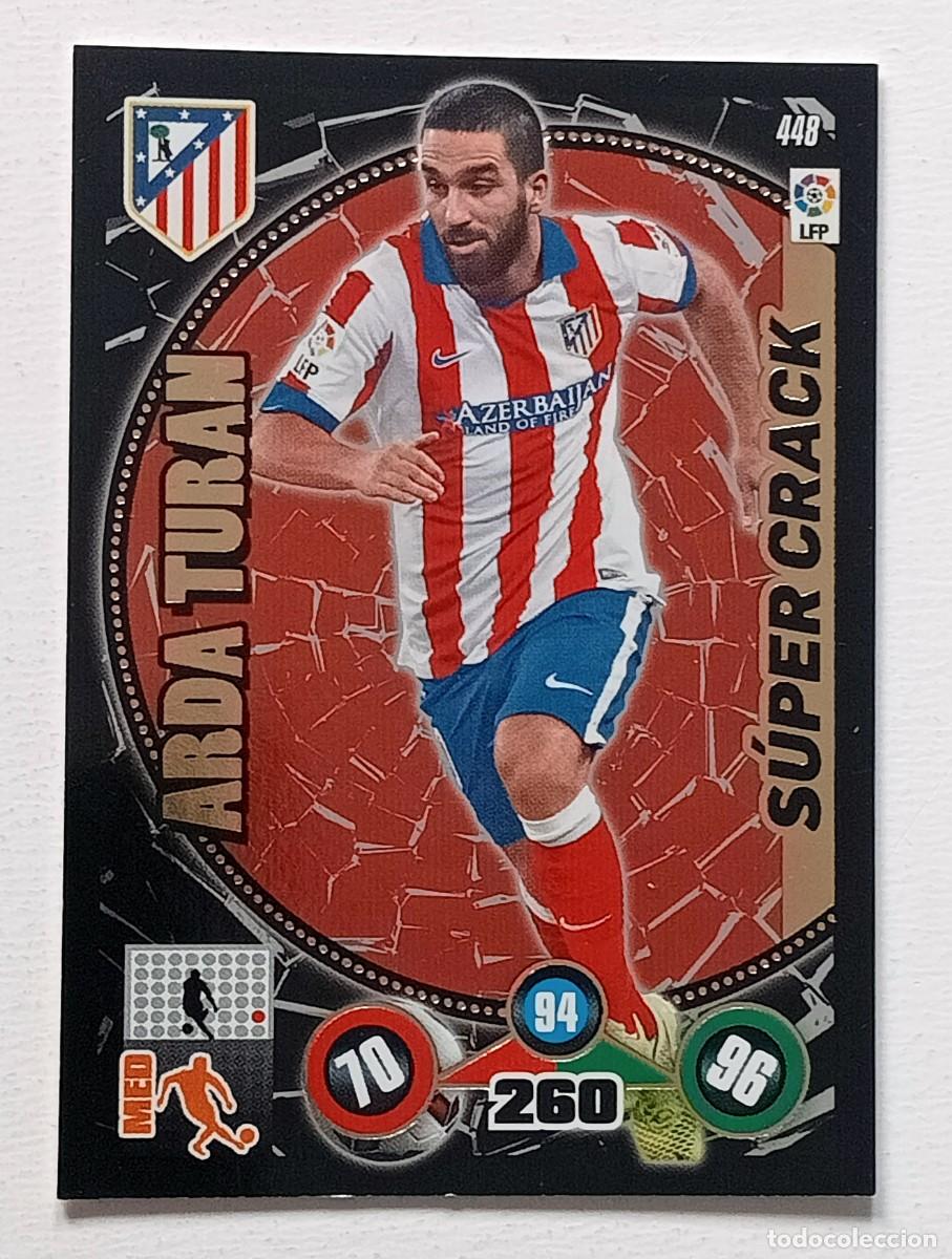 Cartes &agrave; collectionner de Football: CROMO FUTBOL ADRENALYN 2014-2015: ATLETICO MADRID ARDA TURAN SUPER CRACK